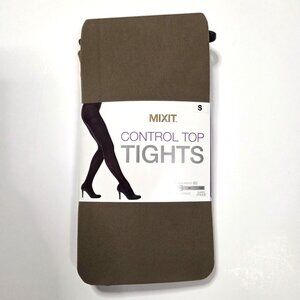 Mixit Control Top Tights Size S, Classic Taupe